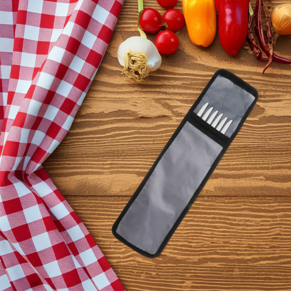 Camping Cooking Utensils Storage - Thickened Oxford Bbq Skewer Storage Bag