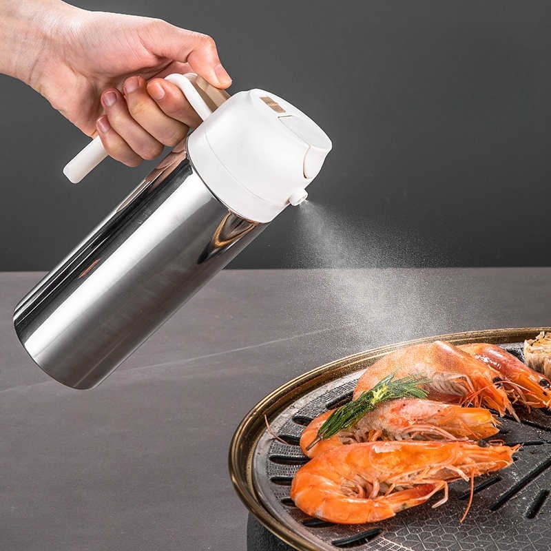 Camping Cooking Oil Container - Oil Spray Bottle Kitchen BBQ Cooking