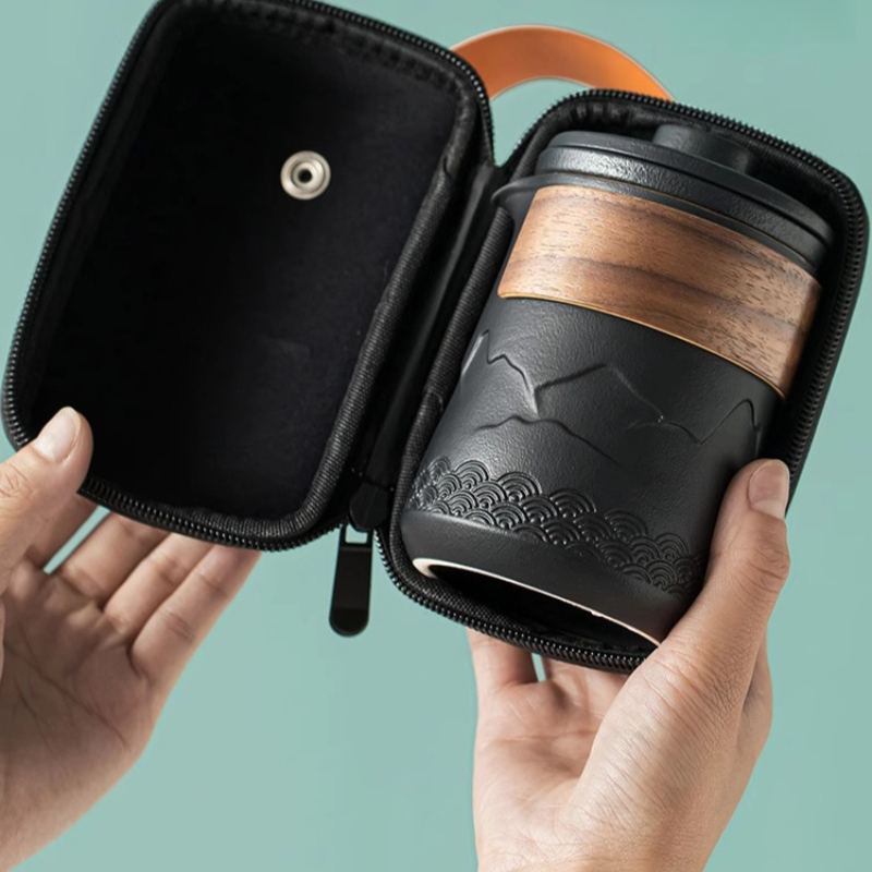 Portable Travel Tea Set One Po - Camping Cooking Accessories review and price