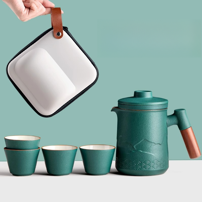 Portable Travel Tea Set One Po - Camping Cooking Accessories review and price