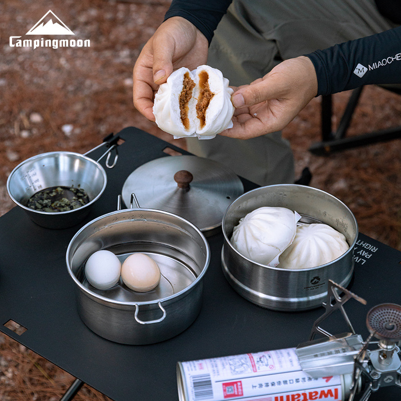 CAMPINGMOON S371 Sera Pot With - Camping Cooking Noodles review and price