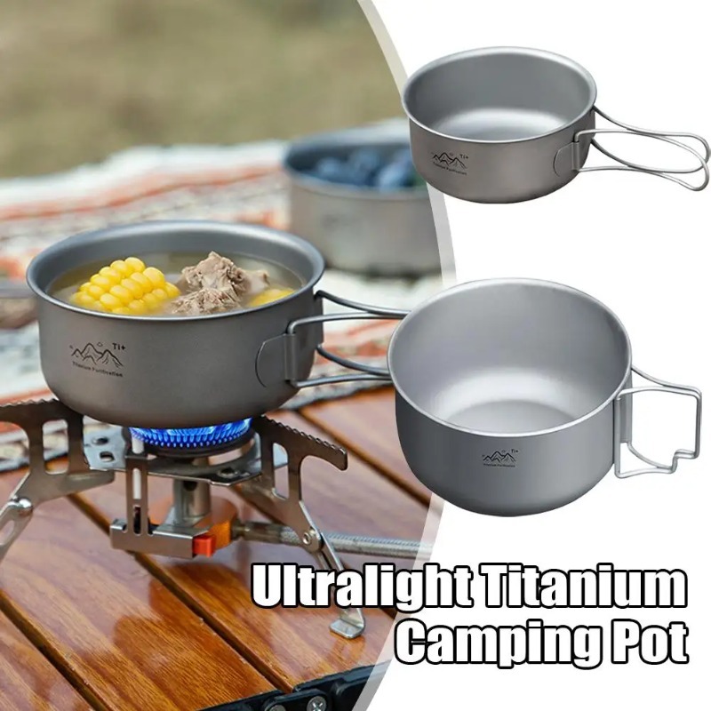 Ultralight Titanium Camping Po - Camping Cooking Noodles review and price