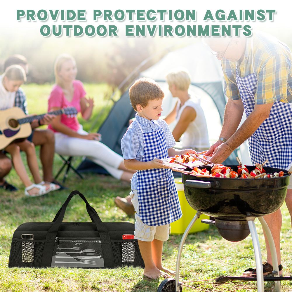 Durable Barbecue Utensils Stor - Camping Cooking Utensils Storage review and price