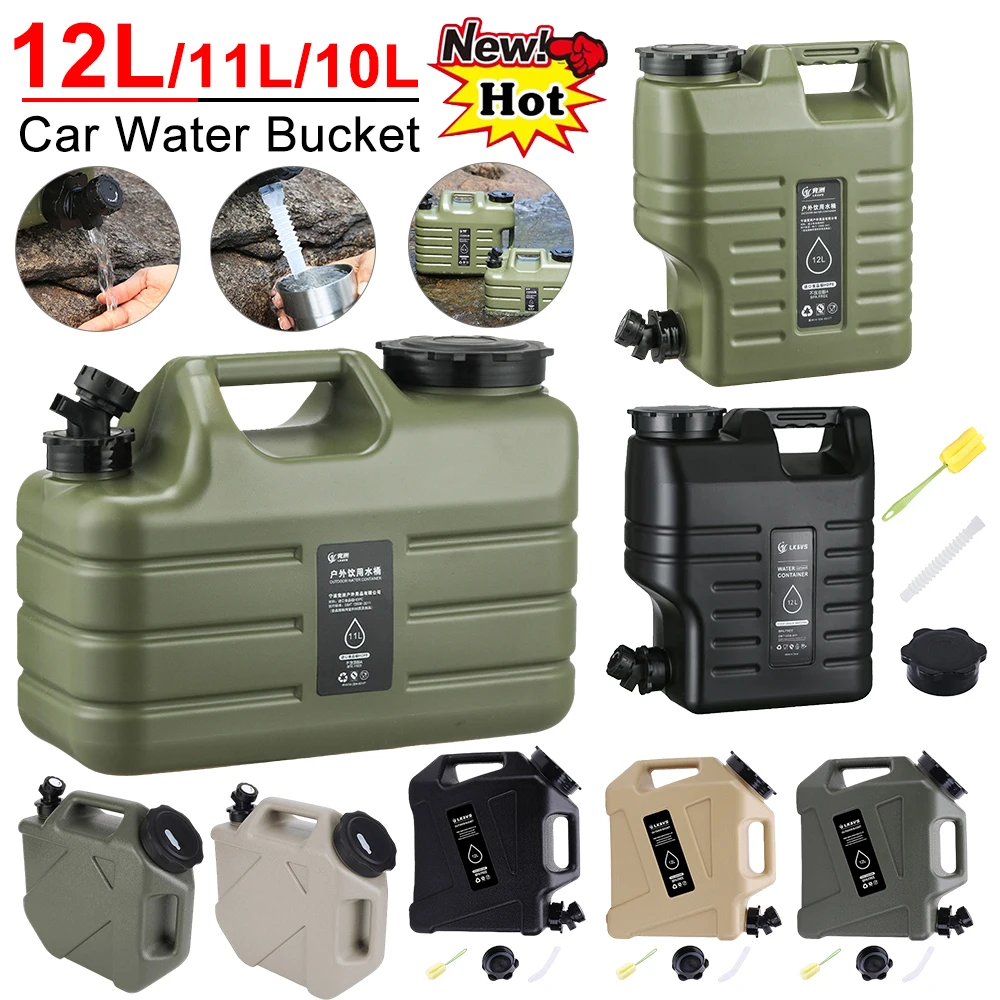 10/11/12L Car Water Bucket Lar - Camping Cooking Container review and price