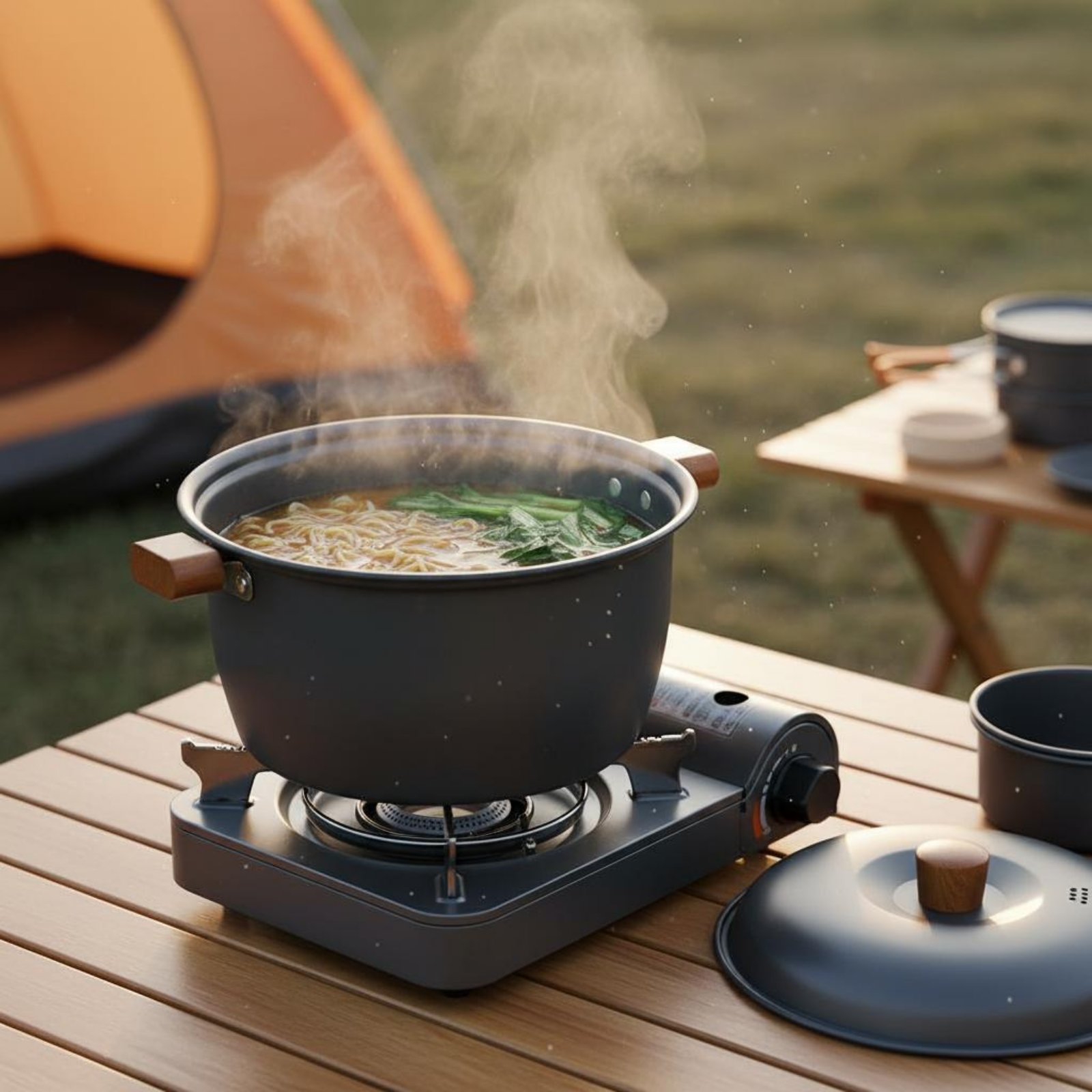 Outdoor Cooking Pot Large Capa - Camping Lightweight Cooking Pot review and price