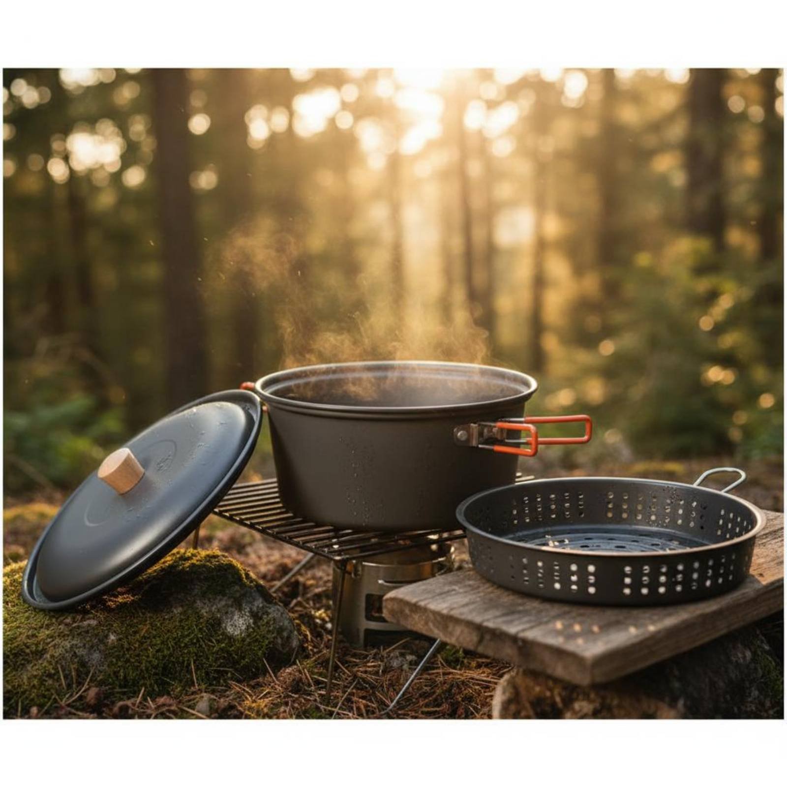 Outdoor Cooking Pot Large Capa - Camping Lightweight Cooking Pot review and price