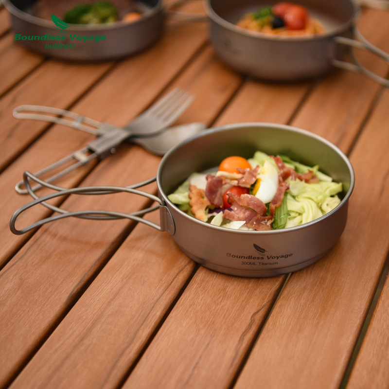 Pure Titanium Folding Handle P - Camping Lightweight Cooking Pot review and price