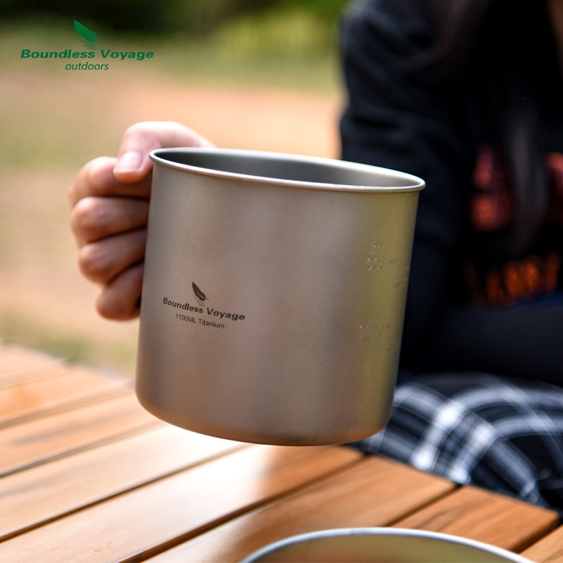 Pure Titanium Folding Handle P - Camping Lightweight Cooking Pot review and price