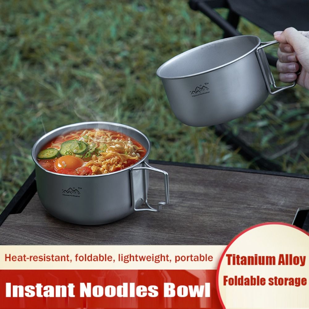 Compact Titanium Alloy Camping - Camping Cooking Noodles review and price
