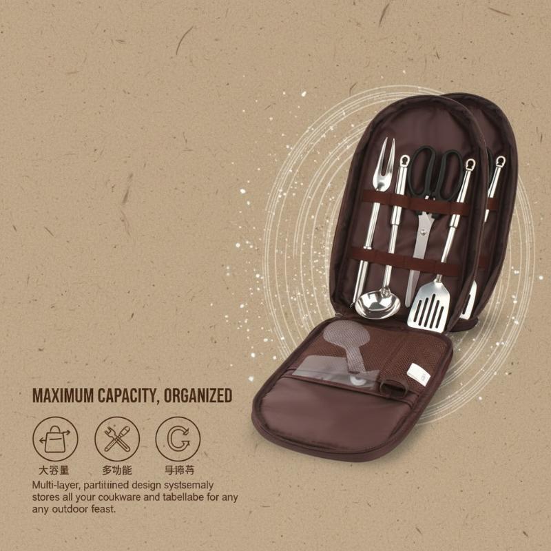 Outdoor Cooking Bag Camping St - Camping Cooking Utensils Storage review and price