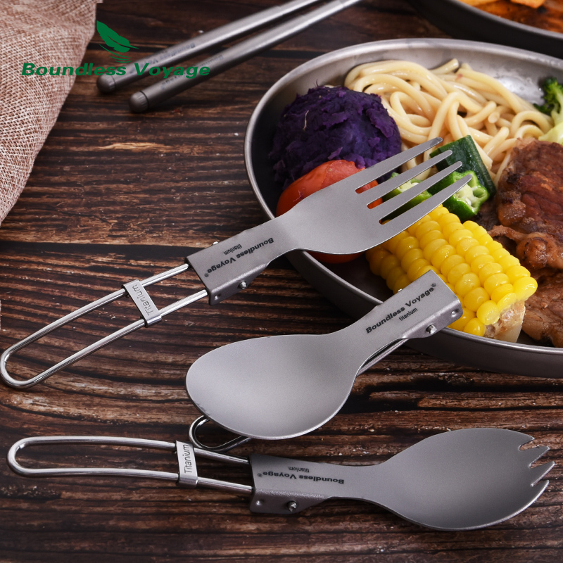 Boundless Voyage Titanium Camp - Camping Cooking And Cutlery Set review and price