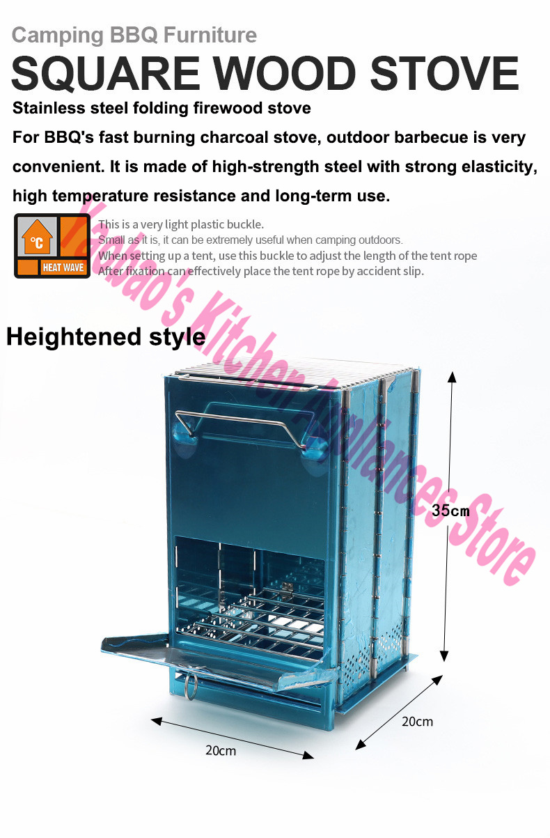 Wood Stove Outdoor Camping Equ - Camping Cooking Accessories review and price