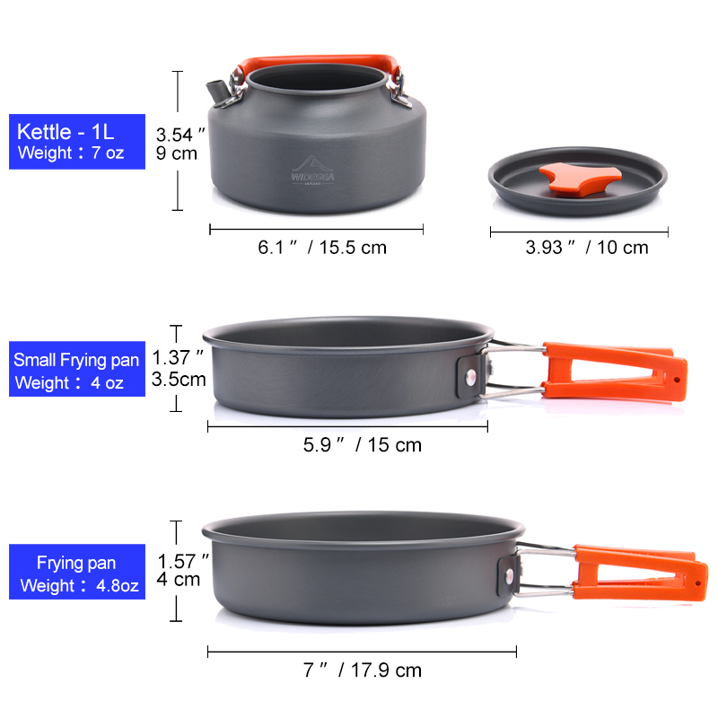 Widesea Camping Outdoor Cookwa - Camping Cooking And Cutlery Set review and price