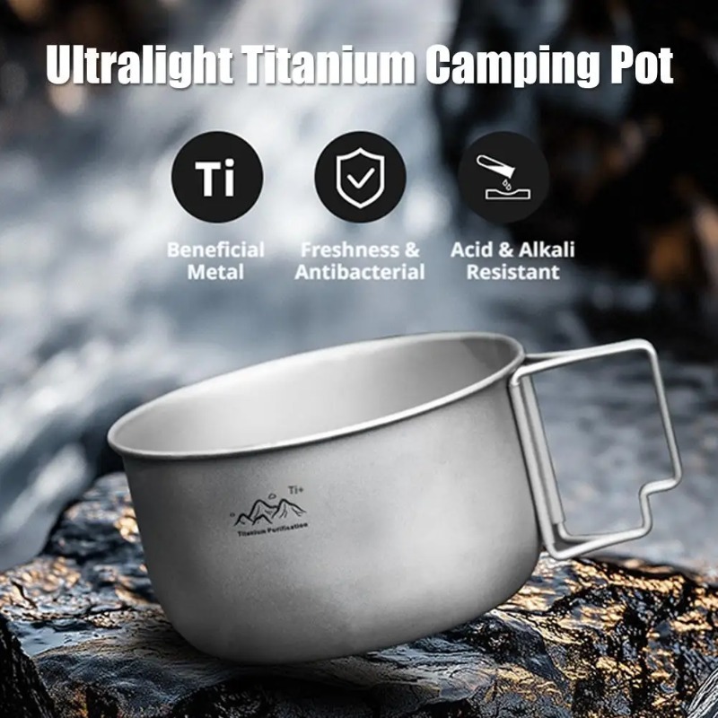 Ultralight Titanium Camping Po - Camping Cooking Noodles review and price