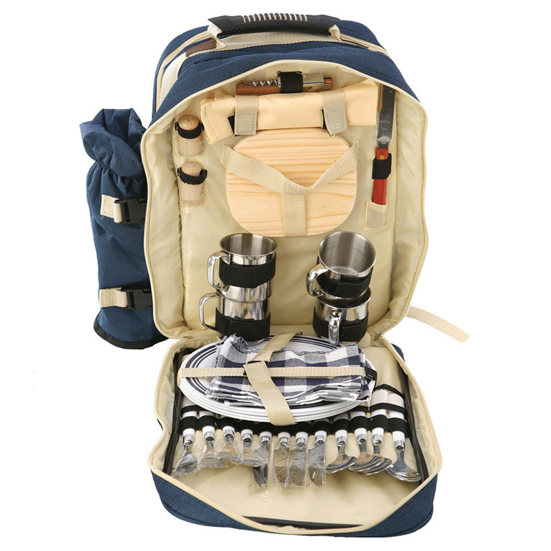 Portable 4 Persons Picnic Back - Camping Cooking Accessories review and price