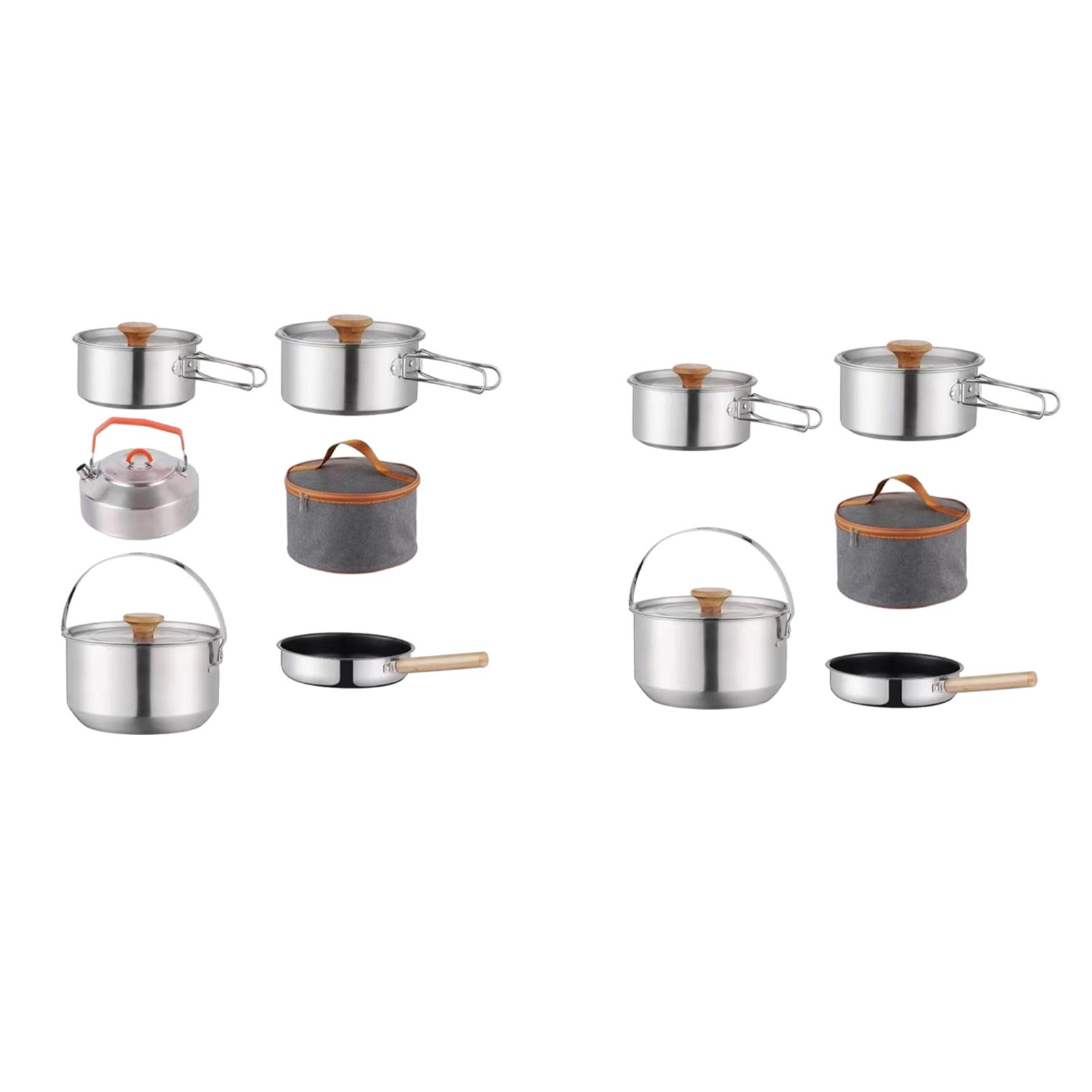 Camping Cookware Kit Outdoor P - Camping Lightweight Cooking Pot review and price