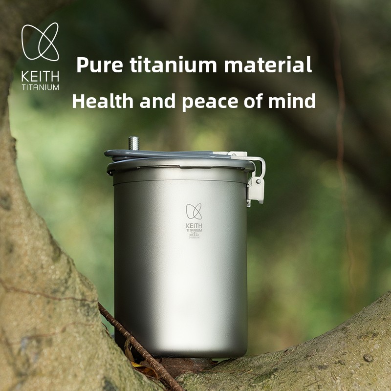 Keith Pure Titanium Outdoor Pr - Camping Lightweight Cooking Pot review and price