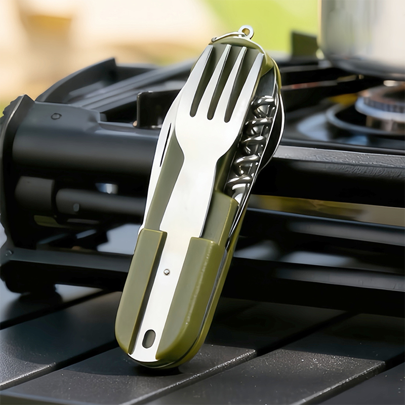 New Stainless Steel 7In1 Campi - Camping Cooking And Cutlery Set review and price