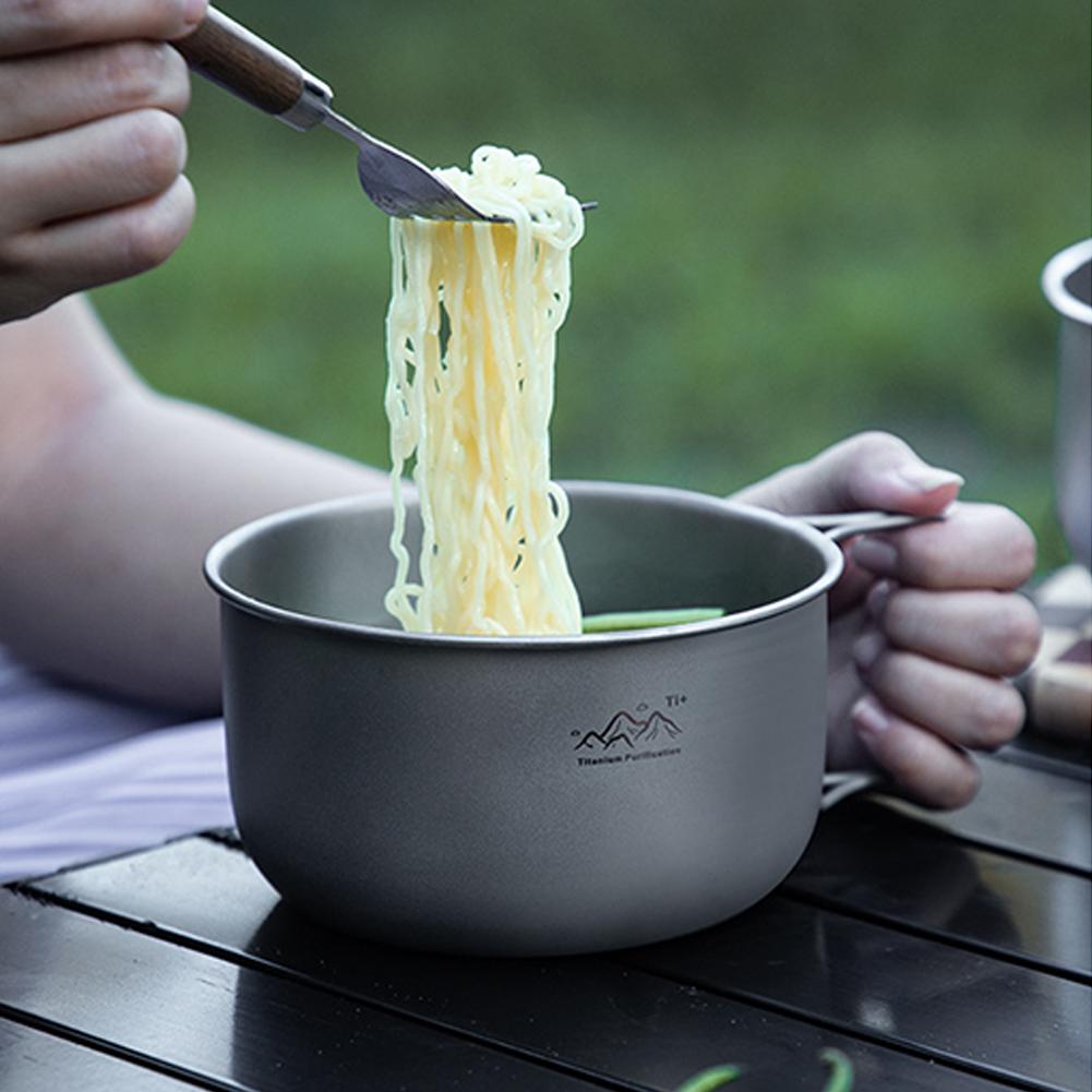 Compact Titanium Alloy Camping - Camping Cooking Noodles review and price